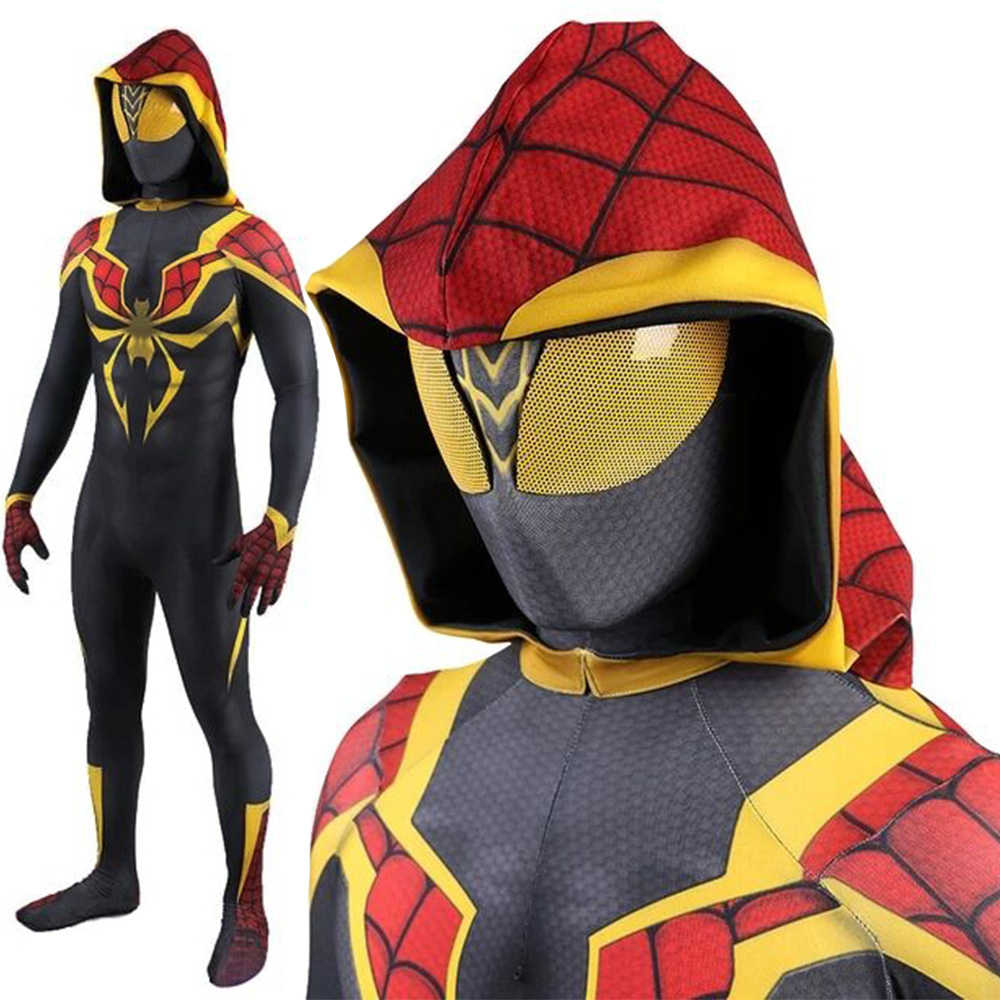 Vestito del ragno del ferro dei bambini Spiderman Peter Parker Tute con  maschera staccabile – : Costumi Cosplay, Anime Cosplay,  Negozio Di Cosplay, Costumi Cosplay Economici