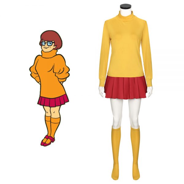 Scooby Doo Velma Dinkley Costume Cosplay – Negoziodicosplay.it: Costumi ...