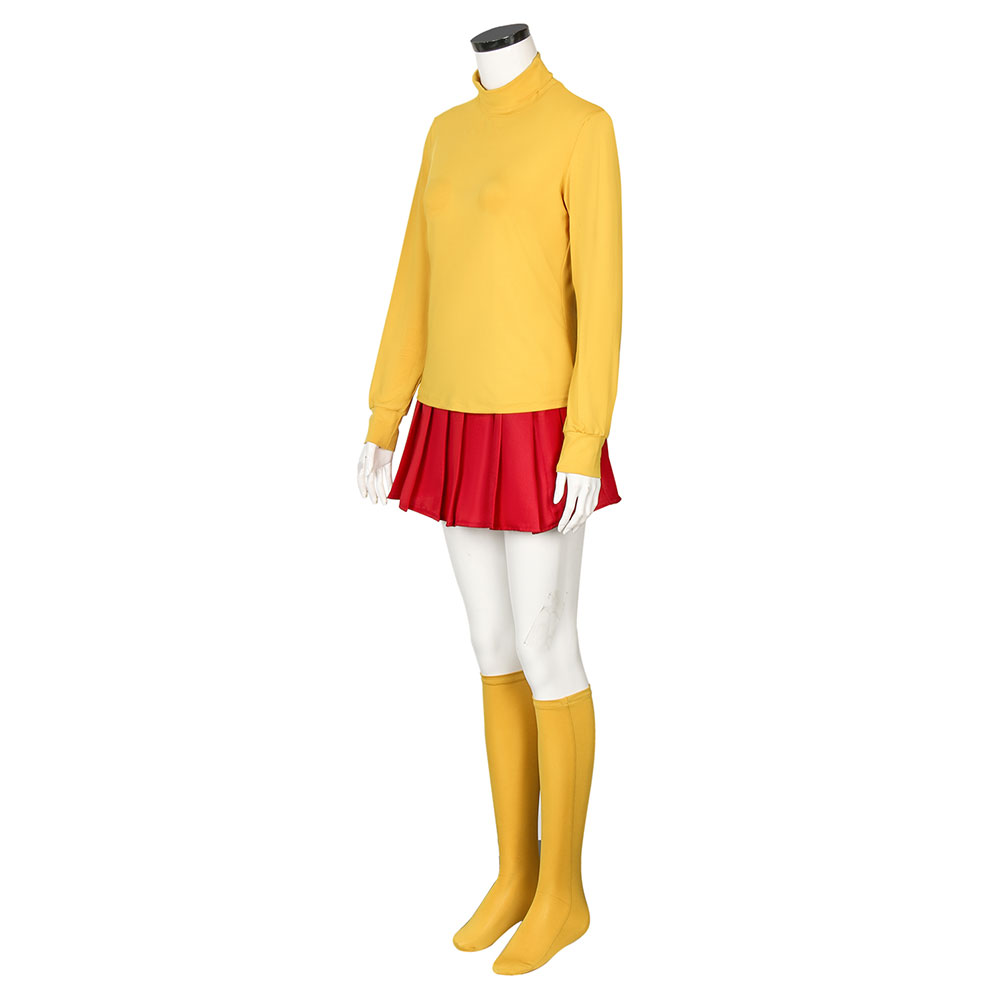 Velma Dinkley Cosplay Costume Uniforme Abiti Halloween Costumi di