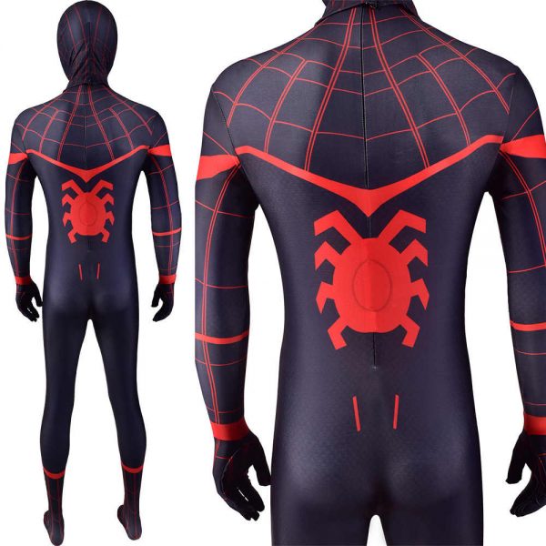 Spider-Man Homecoming Miles Morales Zentai Vestito Adulti Bambini ...