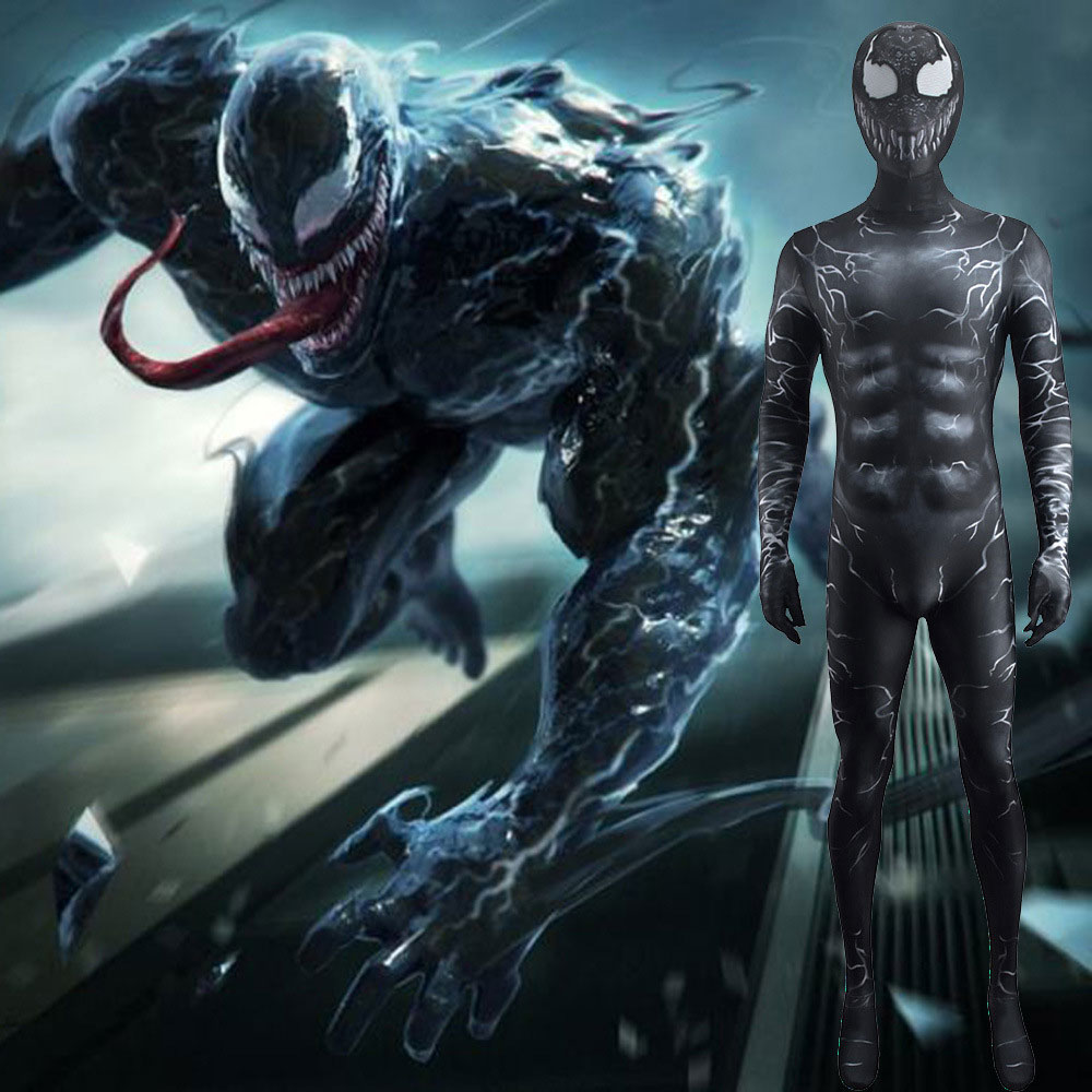 Venom 2: Lascia che ci sia carnege Eddie Brock Costume Cosplay