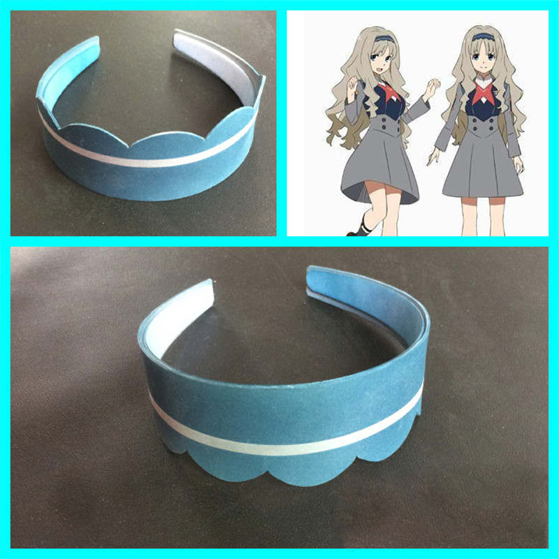 Anime Darling in Franxx Cosplay Zero due Codice:002 Diavolo Horn Headwear blue Fascia Costume puntelli masquerade