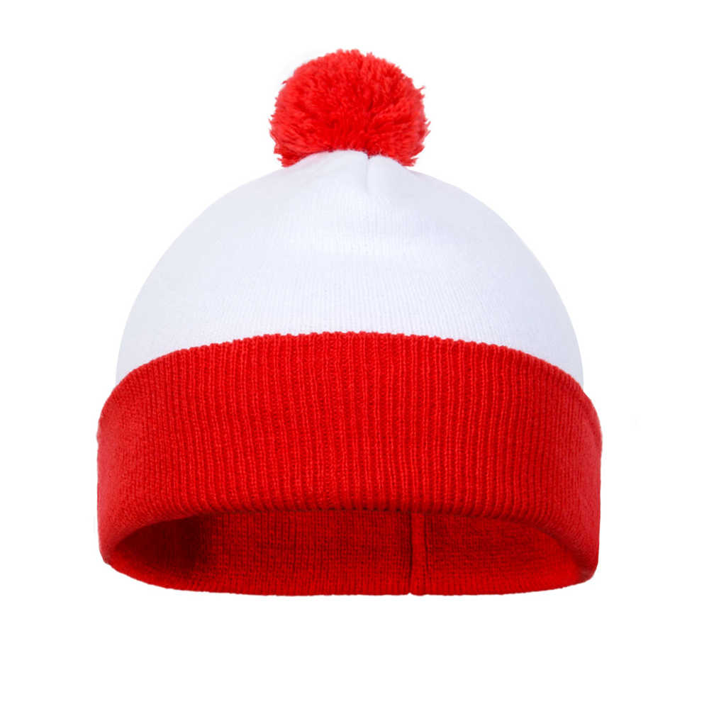 Dove è Wally Waldo 2 pack pom pom pom berricine Cappelli berretti di Natale